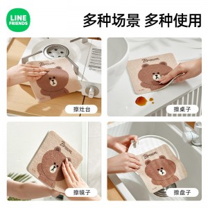 دستمال تمیز کننده جادویی  Line freinds 73-63