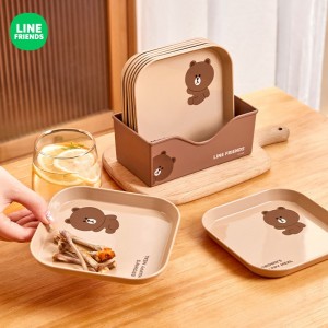 بشقاب فانتزی Line freinds 73-72