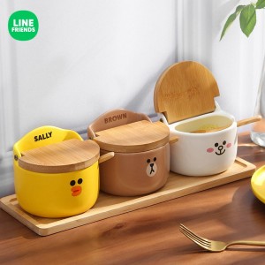 ظرف ادویه فانتزی 73-96  Line Friends