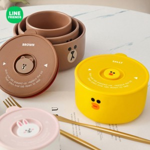 ظرف فانتزی طرح جوجه  73-98   Line Friends