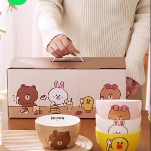 ست فنجان 73-108  Line Friends
