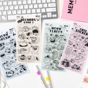 استیکر طرح گربه 53-12