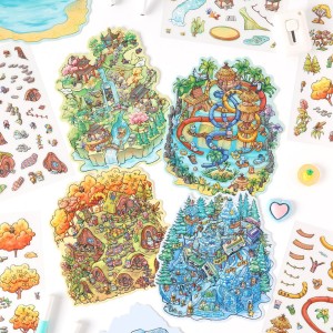 استیکر 3 بعدی  53-60