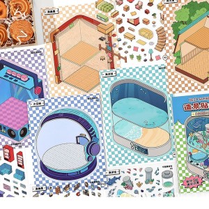 استیکر 3 بعدی  133-16