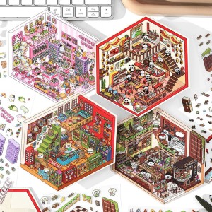 استیکر 3 بعدی  133-34