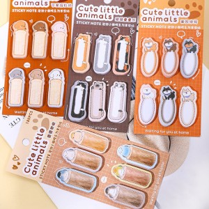 ست استیک نوت  طرح حیوانات  133-96