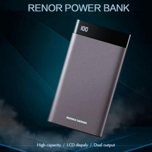 پاوربانک 10000 میلی آمپر ریمکس REMAX Renor Power Bank RPP-120