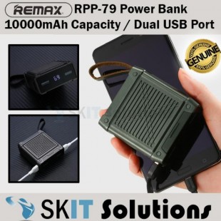 پاوربانک 10000 میلی آمپر ریمکس Remax Armory Series Power Bank 10000mah RPP-79