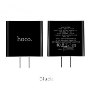آداپتور سه خروجی فست شارژ هوکو Hoco C15 Superior strength three port charger (3C)