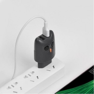 آداپتور 2 پورت طرح جغد HOCO Dual port charger EU