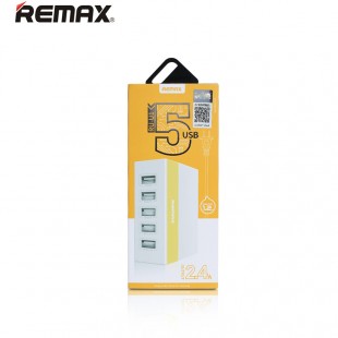 آداپتور 5 پورت ریمکس Remax RU_U1 2.4A 5USB Charger