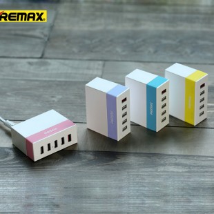 آداپتور 5 پورت ریمکس Remax RU_U1 2.4A 5USB Charger