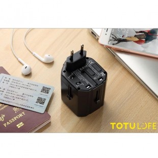آداپتور مسافرتی چندمنظوره توتو TOTU AC10 Universal travel adapter
