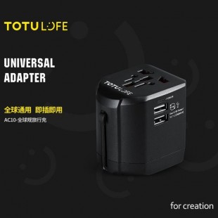 آداپتور مسافرتی چندمنظوره توتو TOTU AC10 Universal travel adapter
