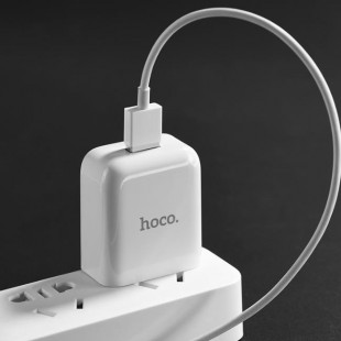 آداپتور فست شارژ هوکو با کابل میکرو Hoco C49 Cool treasure Micro (3C)