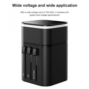 آداپتور چند خروجی شارژ سریع بیسوس Baseus Removable 2in1 universal travel adapter PPS Quick Charger