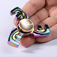 اسپینر فلزی چند  رنک Focus Fidget Spinner Fidget Spinner Fidget Spinner