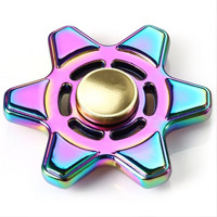 اسپینر فلزی رنگین کمانی Focus Fidget Spinner Fidget Spinner Fidget Spinner