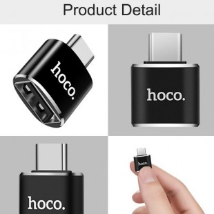 تبدیل تایپ سی به USB هوکو Hoco UA6 Type-C to USB 2.0 Converter
