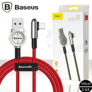 کابل شارژ لایتنینگ سرکج بیسوس Baseus Exciting Game Cable USB For iP 2.4A