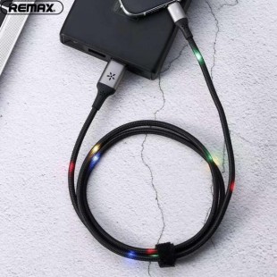 کابل شارژ لایتنینگ چراغ دار ریمکس Remax Lightning light cable RC-133i