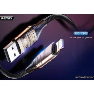 کابل شارژ لایتنینگ چراغ دار ریمکس Remax Lightning light cable RC-130i