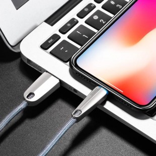 کابل شارژ لايتنينگ کنفي قطع کن هوکو Hoco U35 Smart Power off Lightning Cable