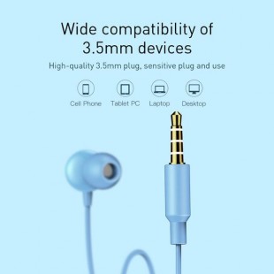 هندزفری سیم دار بیسوس Baseus H13 Wired headphones with Microphone