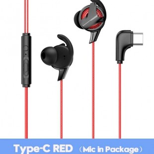 هدست سیم دار تایپ سی بیسوس Baseus GAMO Type-c Wired Earphone C15