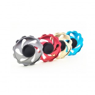 اسپینر فلزی Metal Circle Fire Fidget Spinner - اسپینر فلزی دایره ای طرح آتش