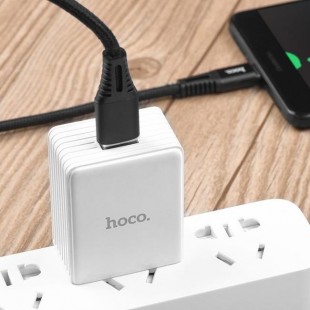 کابل شارژ تايپ سي شارژ سريع هوکو Hoco X22 Type-C 5A Quick Charge Cable