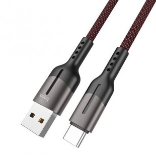 کابل شارژ فست شارژ 5 آمپر تايپ سي هوکو Hoco U68 Type-C 5A Cable