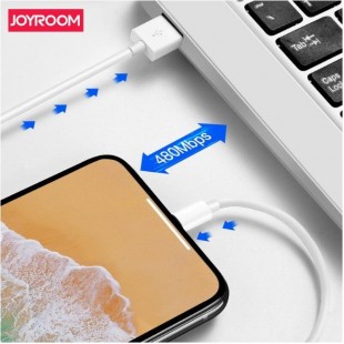 کابل شارژ 25 سانتی آیفون JOYROOM Ben Series JR-S113 Data Cable