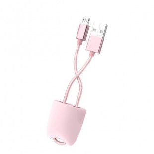 کابل شارژ میکرو هوکو HOCO Micro USB Silicone Case Charging