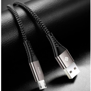 کابل شارژ 1 متری TOTU color core series lightning cable