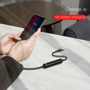 کابل شارژ و پاوربانک بیسوس Baseus Energy Two-in-one Power Bank Cable