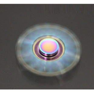 اسپینرفلزی سه پره رنگین کمانی - Colorful Metal Fidget Spinner