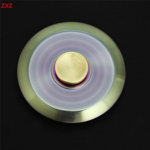 اسپینر  فلزی هفت پره رنگین کمانی - Colorful Metal Fidget Spinner