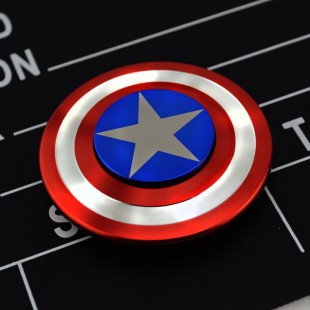 اسپینر Captain America Shield Fidget Spinner اسپینر فلزی کاپیتان آمریکاییل