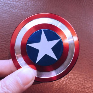 اسپینر Captain America Shield Fidget Spinner اسپینر فلزی کاپیتان آمریکاییل