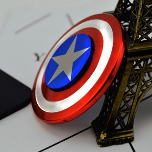 اسپینر Captain America Shield Fidget Spinner اسپینر فلزی کاپیتان آمریکاییل