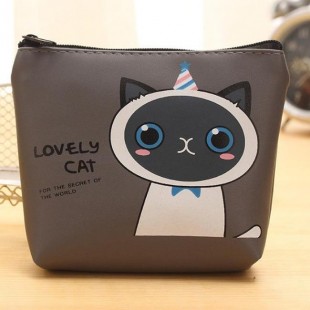 کیف هندزفری گربه عروسکی Cat Teddy Pencil Bag