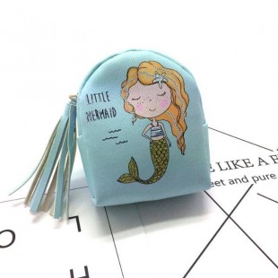 کیف هندزفری فانتزی پری دریایی Mermaid Portemonnee Cute Keychain