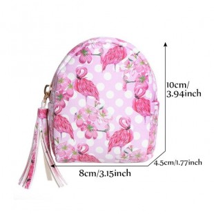 کیف هندزفری طرح فلامینگو Flamingo Key Chain Bag