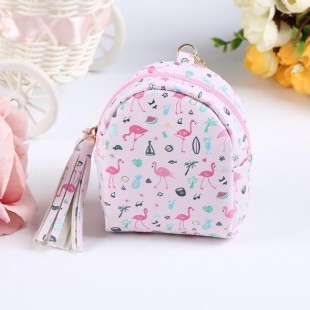 کیف هندزفری طرح فلامینگو Flamingo Key Chain Bag