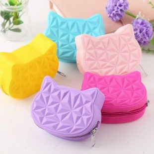 کیف هندزفری سیلیکونی هلوکیتی Hello Kitty Silicon Purse Coin