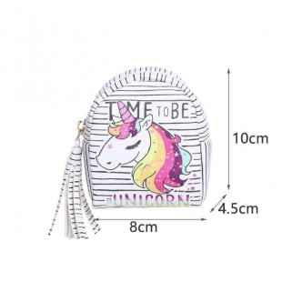 کیف هندزفری یونیکورن Unicorn Purse Coin Keychain