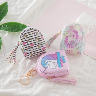 کیف هندزفری یونیکورن Unicorn Purse Coin Keychain