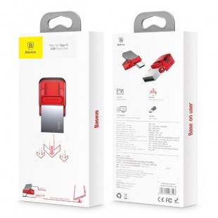 فلش مموری تایپ سی بیسوس Baseus Red-hat Type-c USB flash disk