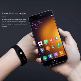 ساعت هوشمند Xiaomi Smart Watch Mi Band 2 دستبند سلامتی ضد آب شیائومی